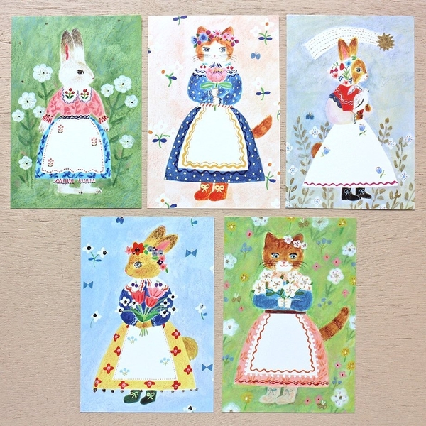 Set Postcard 10 tờ hãng Cozyca