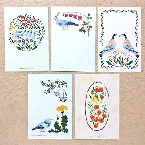 Set Postcard 10 tờ hãng Cozyca
