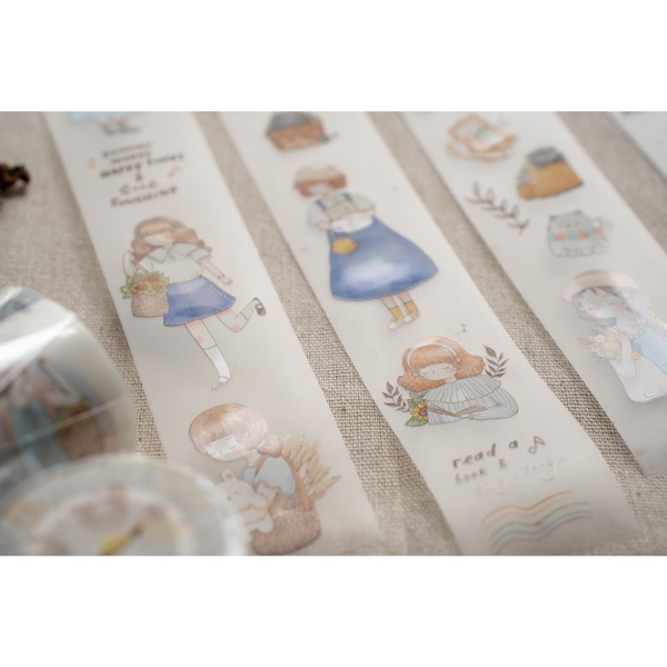 Chiết lẻ các mẫu PET tape shop pick up ở Taiwan và Malaysia