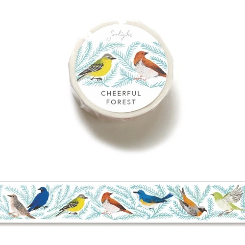 Các mẫu washi chủ đề Cheerful Forest hãng 