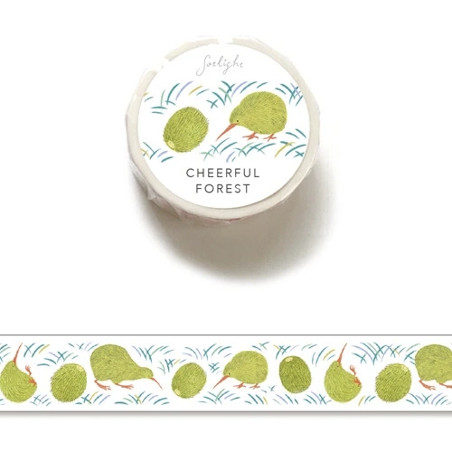 Các mẫu washi chủ đề Cheerful Forest hãng 