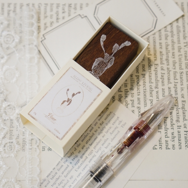 Các mẫu con dấu gỗ collection Slow Living hãng Jieyanow Atelier | nghệ nhân Malaysia