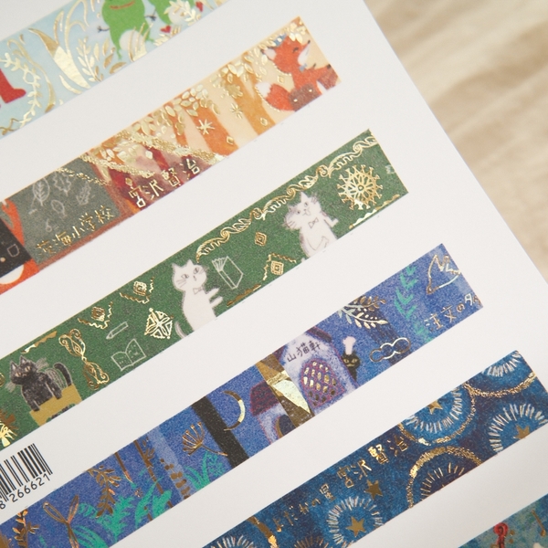 Các mẫu washi tape nhũ hologram chủ đề 