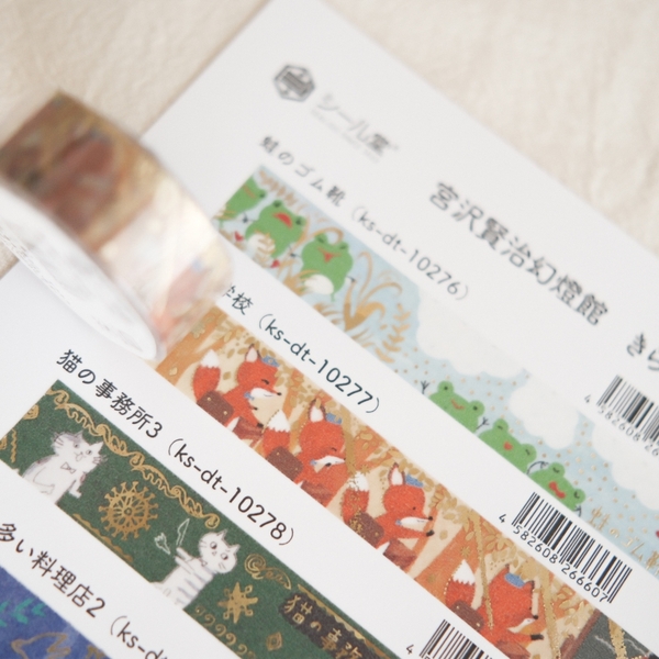 Các mẫu washi tape nhũ hologram chủ đề 