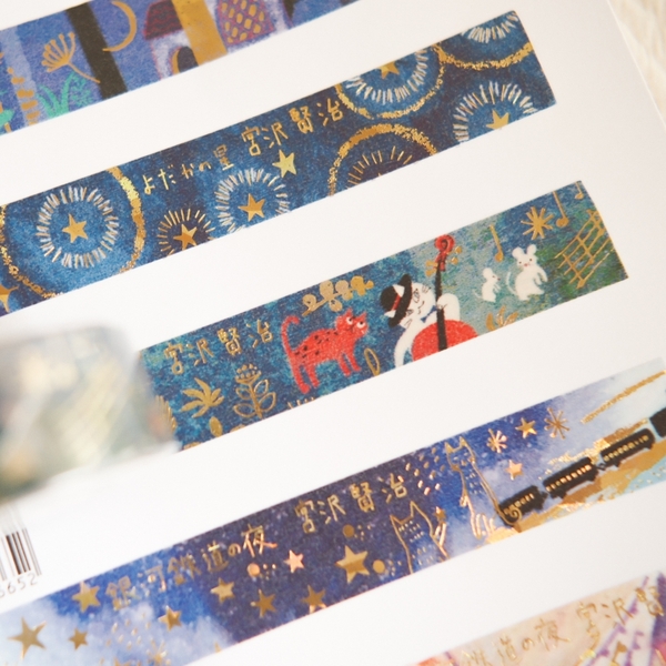 Các mẫu washi tape nhũ hologram chủ đề 
