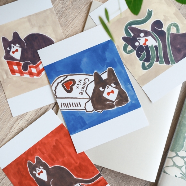 Postcard Neko | Adachi Miyuu