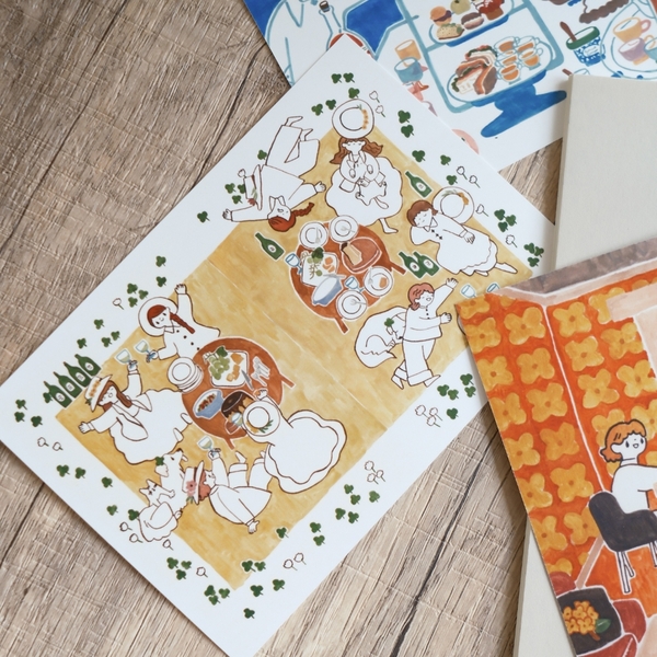 Postcard Nhiều Chủ Đề | Achida Miyuu