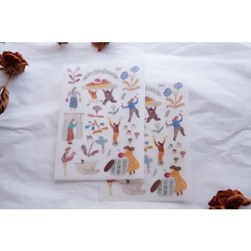 [2025] Các mẫu Transfer stickers (sticker cạo) hãng Ivy Snow I Nhập chính hãng