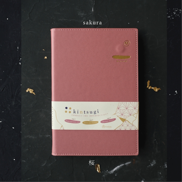 Sổ bìa da cao cấp 'Kintsugi' ✨ Bìa da rời 3 lớp - Nam chân ẩn - 4 loại Ruột Sổ | teayoushop