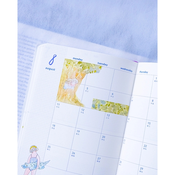 [2025] Các mẫu chiết lẻ WASHI tape hãng Dodolulu | Nhập chính hãng