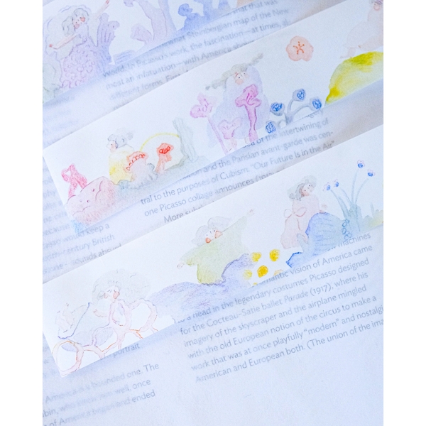 [2025] Các mẫu chiết lẻ WASHI tape hãng Dodolulu | Nhập chính hãng