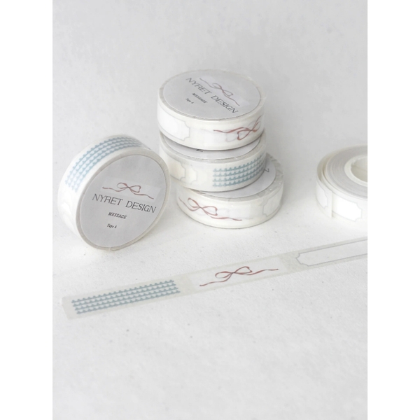 Các mẫu chiết lẻ giấy note, giấy nền dạng washi | Nhập chính hãng Nyret