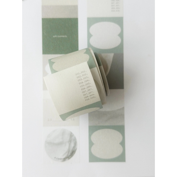 Các mẫu chiết lẻ giấy note, giấy nền dạng washi | Nhập chính hãng Nyret
