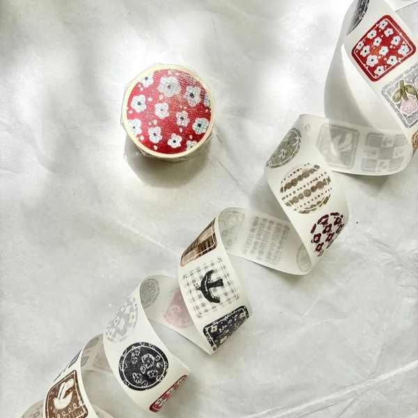 Các mẫu chiết lẻ Washi Tape hãng Pion 2025 | nhập chính ngạch