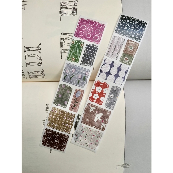 Các mẫu chiết lẻ Washi Tape hãng Pion 2025 | nhập chính ngạch