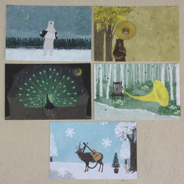 Set Postcard 10 tờ hãng Cozyca