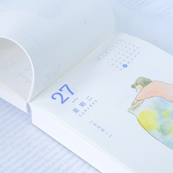 Chiết 1 tháng lịch để bàn 365 ngày năm 2025 Dodolulu | Nhập chính hãng