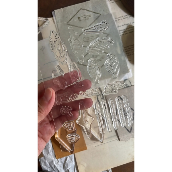 Các mẫu Stamp Appearance of Lines and Frames | Chính hãng Avocado Mori