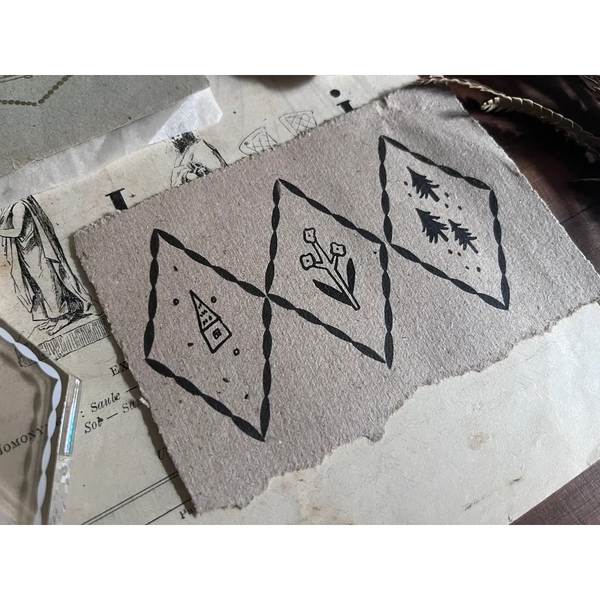 Các mẫu Stamp Appearance of Lines and Frames | Chính hãng Avocado Mori