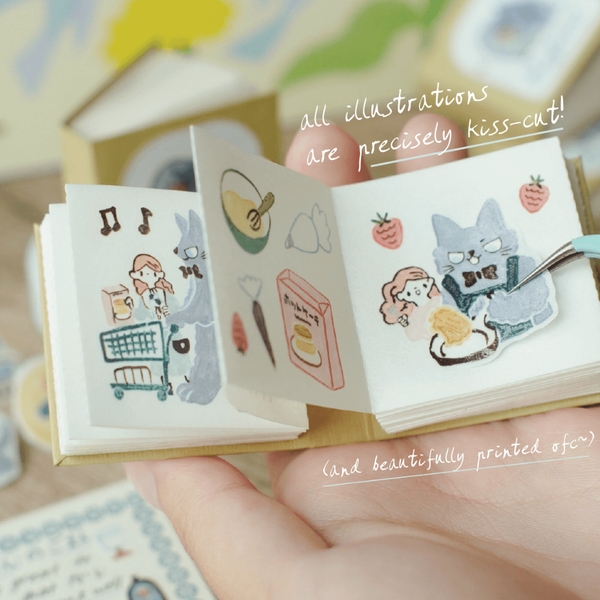 [SIÊU PHẨM] Kiss-cut Sticker Book 