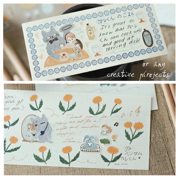 PET tape stickers 