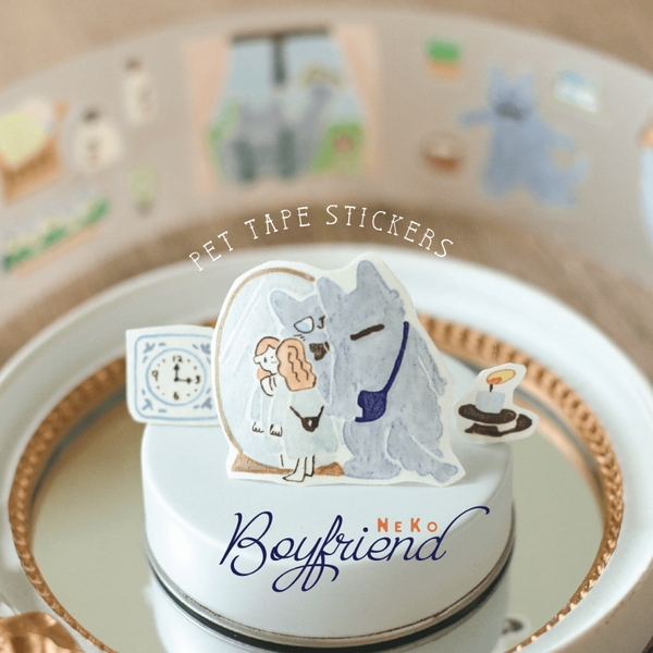 PET tape stickers 