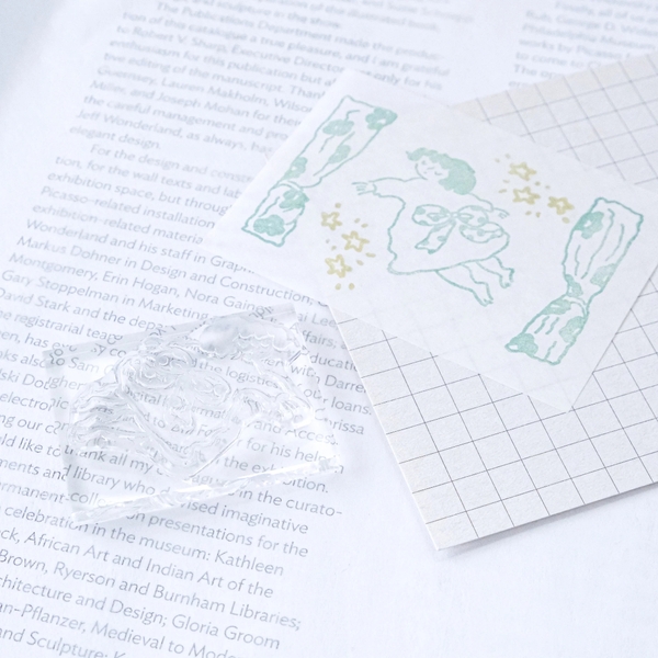[Dodolulu] Set stamp trong suốt 