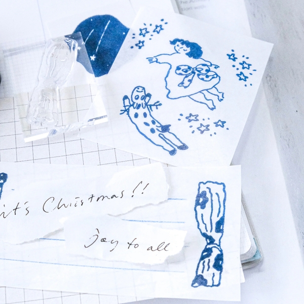 [Dodolulu] Set stamp trong suốt 