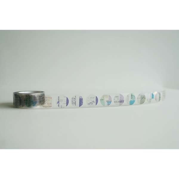 Chiết 1 mét các mẫu clear PET tape hãng Yohaku | Nhập từ Sapporo Nhật bản