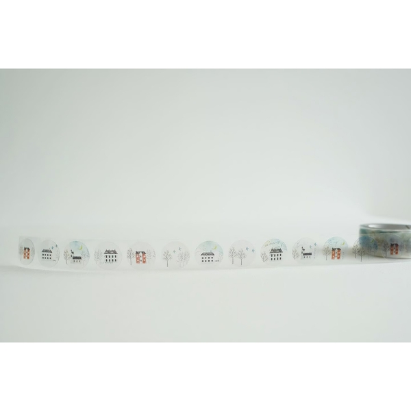 Chiết 1 mét các mẫu clear PET tape hãng Yohaku | Nhập từ Sapporo Nhật bản