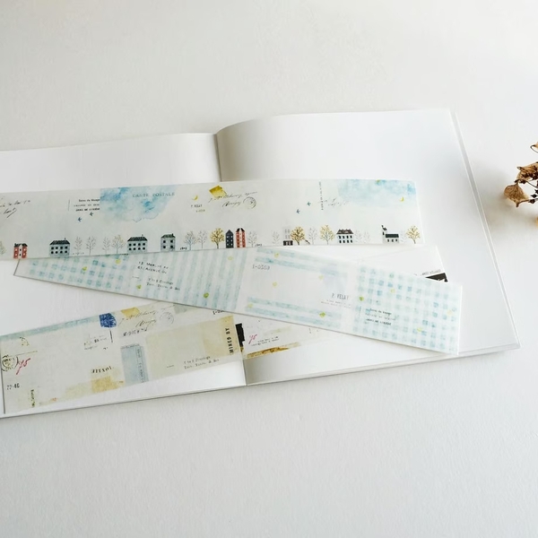 Các mẫu giấy note và con dấu gỗ hãng Yohaku | From Sapporo Nhật Bản