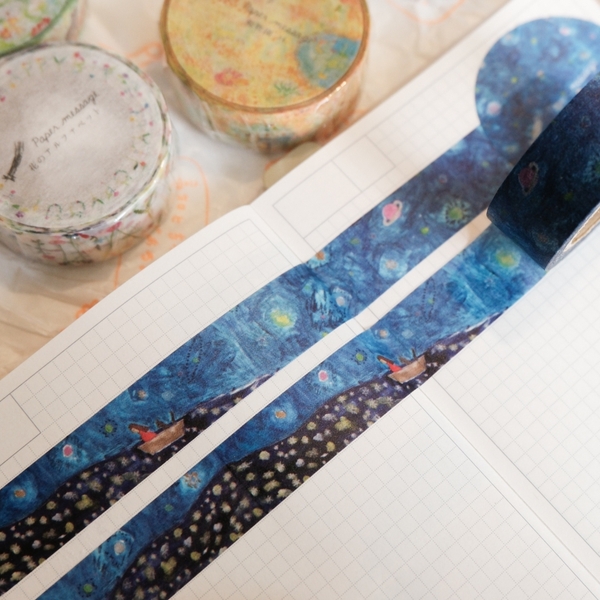 [Chiết 1 mét] Các mẫu washi hãng Paper Message | brand hot mới tại Nhật Bản