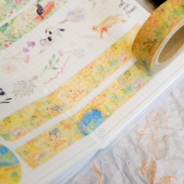 [Chiết 1 mét] Các mẫu washi hãng Paper Message | brand hot mới tại Nhật Bản