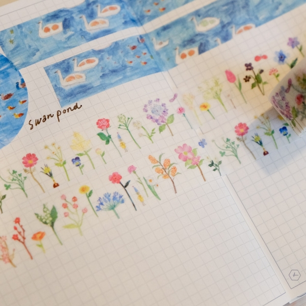 [Chiết 1 mét] Các mẫu washi hãng Paper Message | brand hot mới tại Nhật Bản