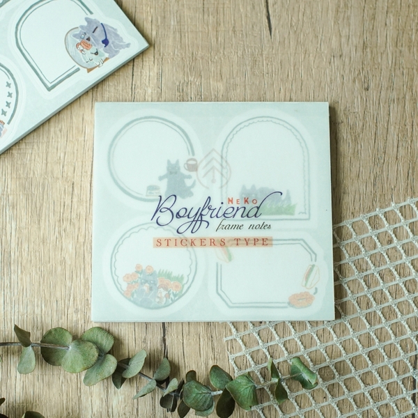 [Full tệp] Giấy frame note dạng Sticker | original by teayoushop