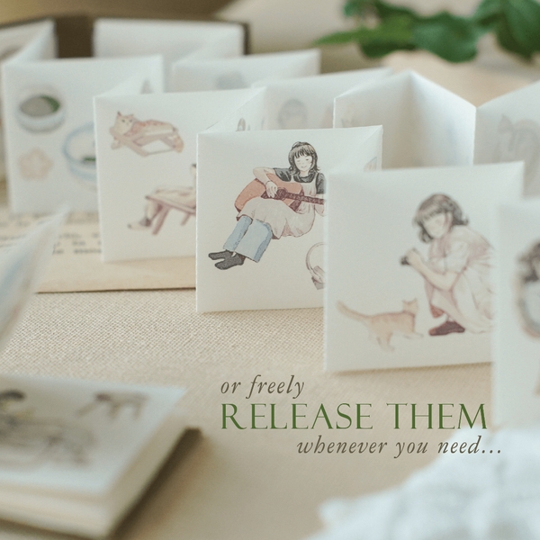 [SIÊU PHẨM] Kiss-cut Sticker Book 