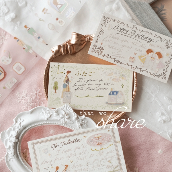 Chiết lẻ PET tape stickers 