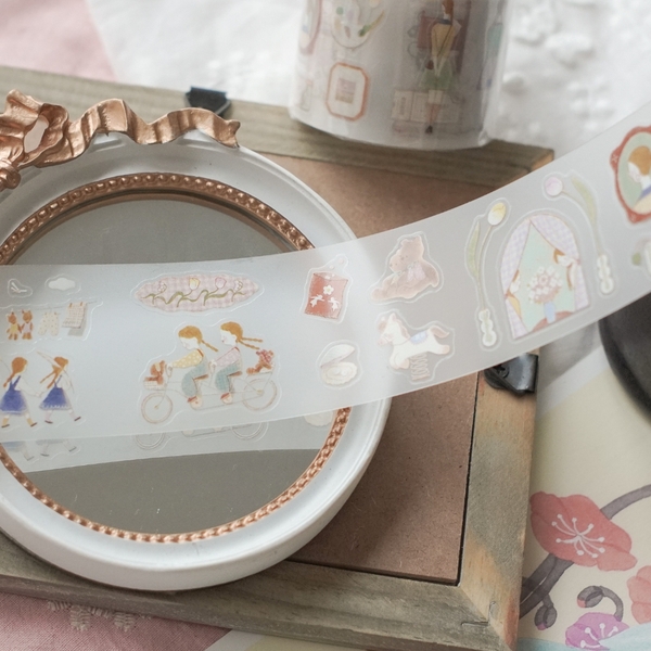 Chiết lẻ PET tape stickers 