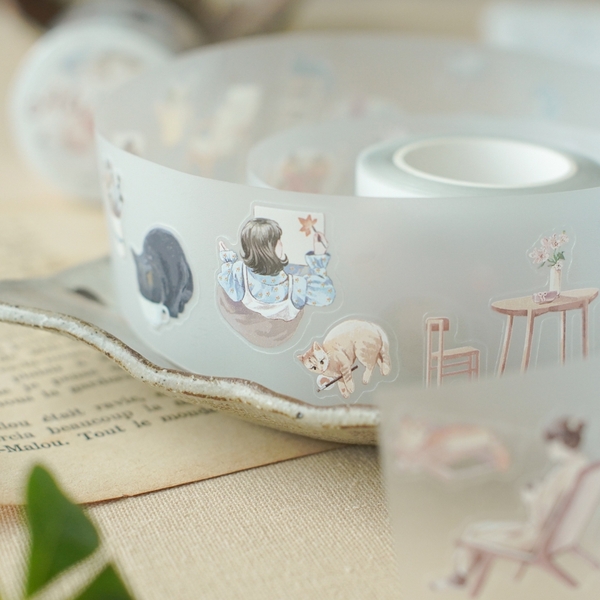 Chiết lẻ PET tape stickers 