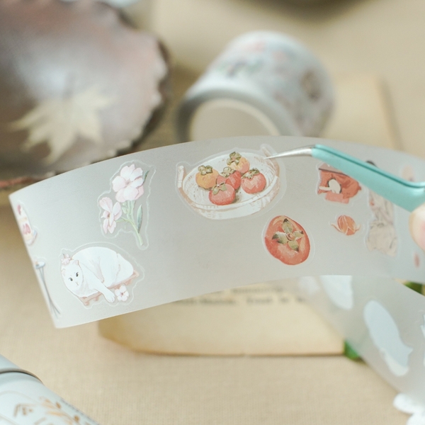 Chiết lẻ PET tape stickers 
