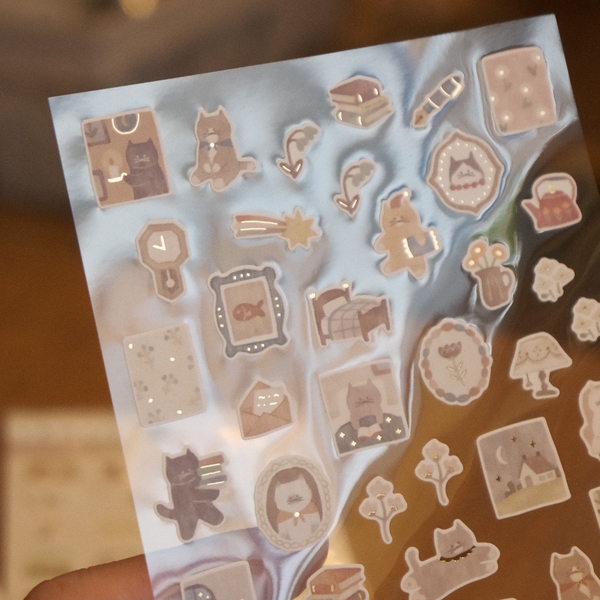Sticker sheet Lampo Sticker Mini hãng Mindwave - Nhật Bản