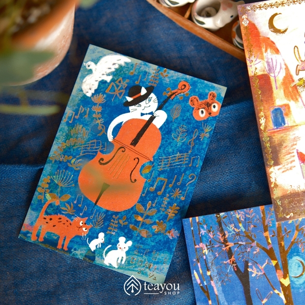 Các mẫu postcard collection 