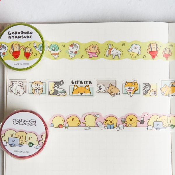 Các mẫu washi cắt viền 