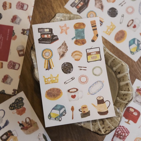 Chiết lẻ các mẫu Sticker pack hãng OURS