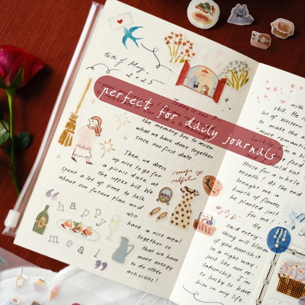 [SIÊU PHẨM] Kiss-cut Sticker Book 