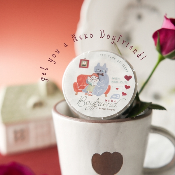 PET tape stickers 