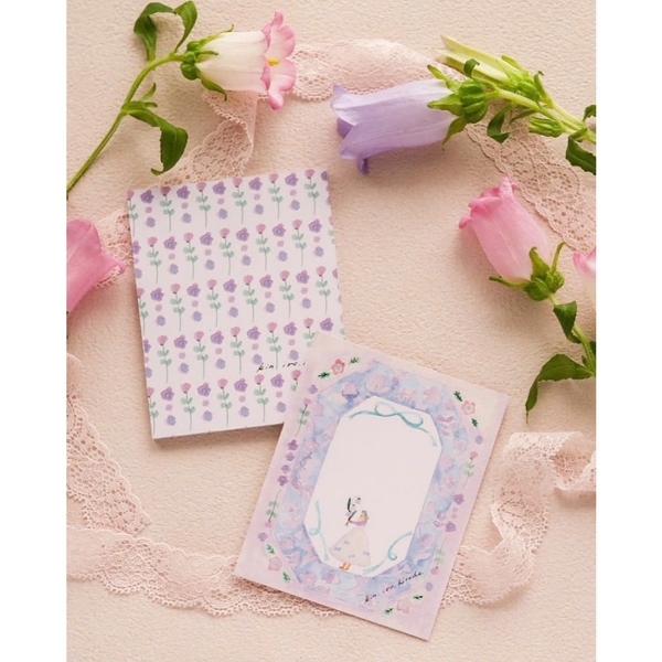 Các mẫu giấy Note Coquette in 1 mặt siêu xinh 🎀✨ | Hãng Kin.iro.hitode hot hit Nhật Bản
