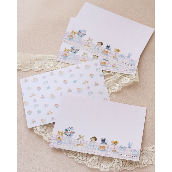 Các mẫu giấy viết thư, sticky note mới nhất hãng Kin.iro.hitode | Pickup tại Malaysia