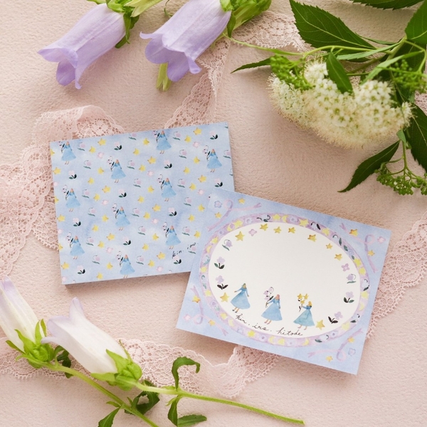 Các mẫu giấy Note Coquette in 1 mặt siêu xinh 🎀✨ | Hãng Kin.iro.hitode hot hit Nhật Bản