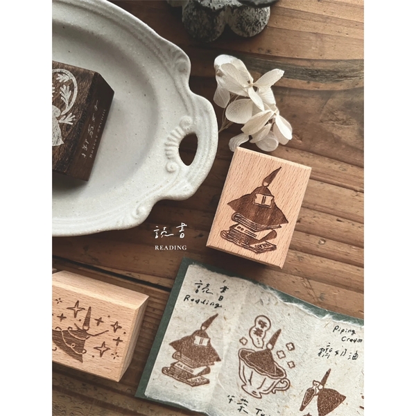 Các mẫu con dấu gỗ Fairy hãng Breezy Studio Đài Loan